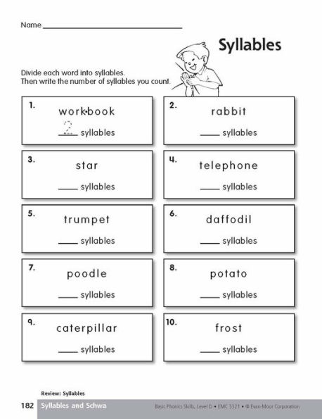 Basic Phonics Skills, Grade 2 - 3 (Level D) Teacher Resource