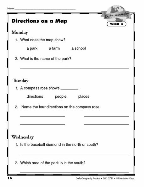 Daily Geography Practice, Grade 2 Teacher Edition