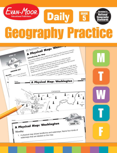 Daily Geography Practice, Grade 5 Teacher Edition