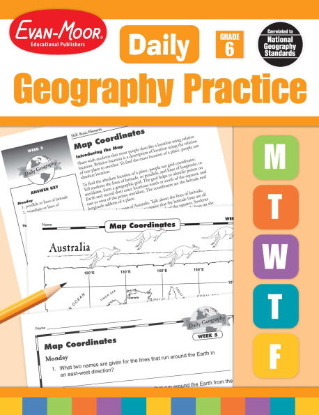 Daily Geography Practice, Grade 6 Teacher Edition