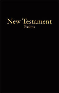 Title: KJV Economy New Testament with Psalms, Black Imitation Leather, Author: Holman Bible Staff