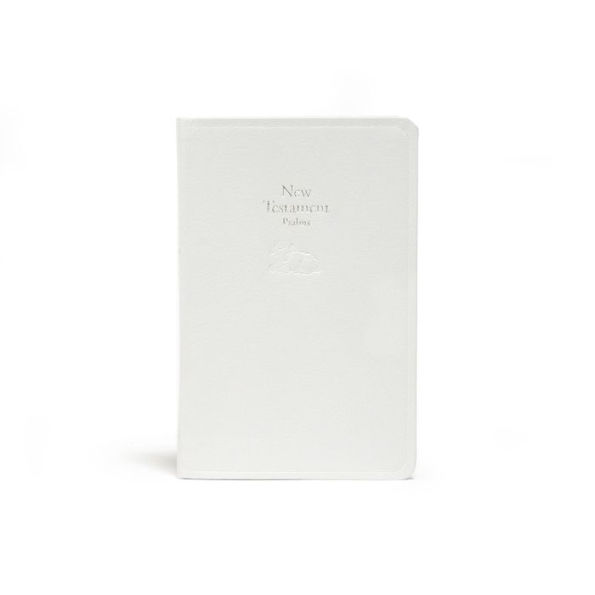 KJV Baby's New Testament, White Imitation Leather