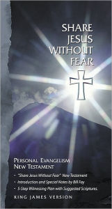 Title: KJV Share Jesus Without Fear New Testament, Black Bonded Leather, Author: Holman Bible Publishers