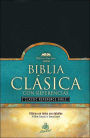 RV 1909 Biblia clásica con referencia, negro imitación piel