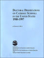 Doctoral Dissertations on Catholic Schools in the United States, 1988-1997