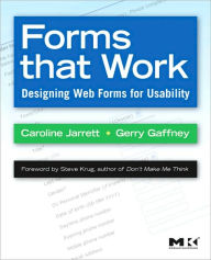 Title: Forms that Work: Designing Web Forms for Usability, Author: Caroline Jarrett