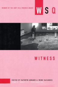 Title: Witness: WSQ: Spring/Summer 2008, Author: Kathryn Abrams