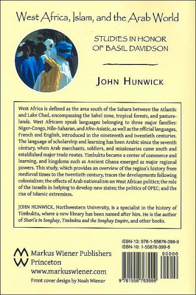 West Africa, Islam, and the Arab World: Studies in Honor of Basil Davidson