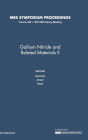 Gallium Nitride and Related Materials II, Volume 468