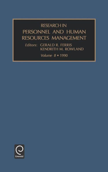 Research in Personnel and Human Resources Management / Edition 1