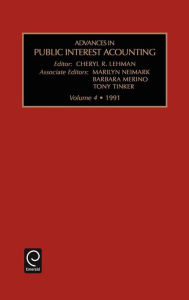 Title: Advances in Public Interest Accounting / Edition 1, Author: Cheryl R. Lehman