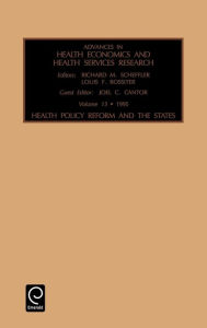 Title: Health Policy Reform and the States / Edition 1, Author: Richard M. Scheffler