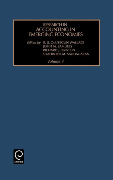 Research in Accounting in Emerging Economies / Edition 1