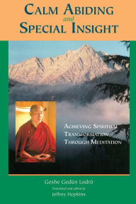 Title: Calm Abiding and Special Insight: Achieving Spiritual Transformation through Meditation, Author: Geshe Gedun Lodro