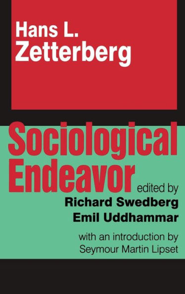 Sociological Endeavor / Edition 1