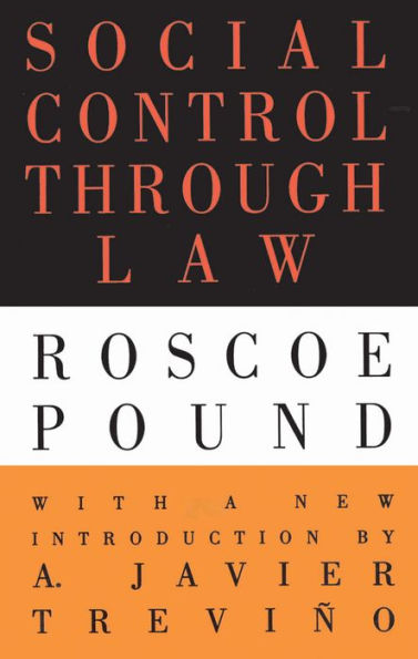 Social Control Through Law / Edition 1