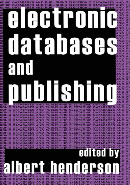 Electronic Databases and Publishing