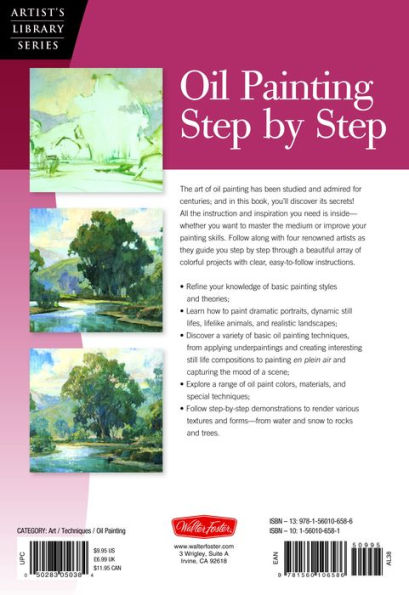 oil painting Step by Step: Discover a wide range of styles and techniques for creating your own masterpieces