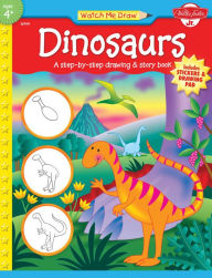 Title: Dinosaurs: A step-by-step drawing and story book, Author: Walter Foster Jr. Creative Team