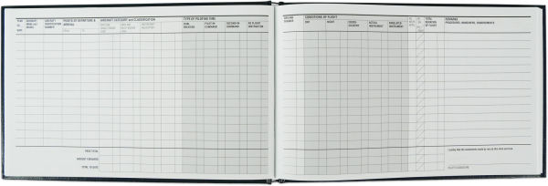 The Standard Pilot Log (Navy Blue): ASA-SP-57