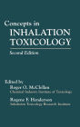 Concepts In Inhalation Toxicology / Edition 1