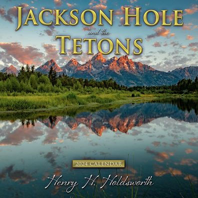 2024 Jackson Hole & the Tetons Wall Calendar