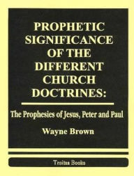 Title: Prophetic Significance of the Different Church Doctrines: The Prophecies of Jesus, Peter and Paul, Author: Wayne Brown