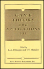 Game Theory and Applications III