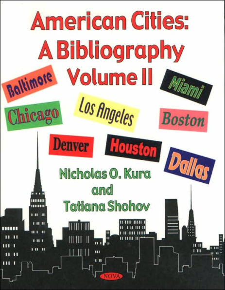 American Cities: A Bibliography