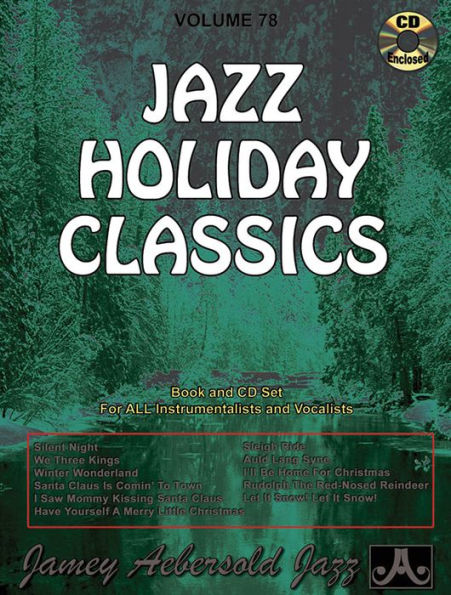 Jamey Aebersold Jazz -- Jazz Holiday Classics, Vol 78: Book & Online Audio