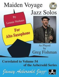 Title: Maiden Voyage Jazz Solos: As Played by Greg Fishman, Book & Online Audio, Author: Lennie Niehaus