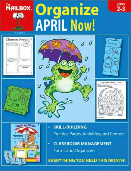 Organize April Now!: Grades 2-3