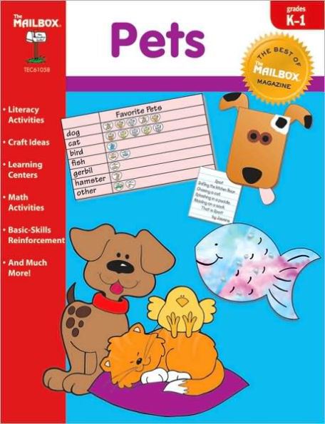 The Best of the Mailbox Themes: Pets Grades K-1