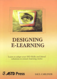 Title: Designing E-Learning, Author: Saul Carliner