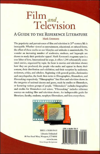 Film and Television: A Guide to the Reference Literature