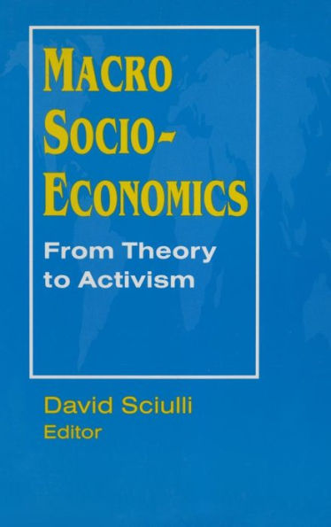 Macro Socio-economics: From Theory to Activism: From Theory to Activism / Edition 1