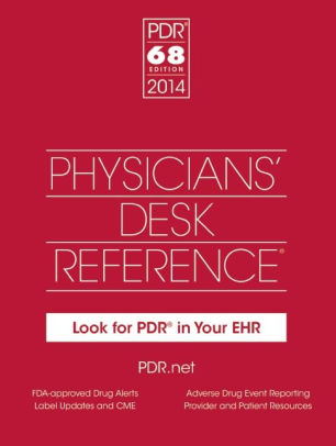 Physicians Desk Reference 2014 Edition 68 By Pdr Staff