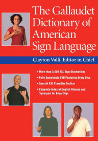 Title: The Gallaudet Dictionary of American Sign Language / Edition 1, Author: Clayton Valli