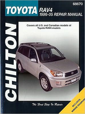 Chilton S Toyota Rav4 1996 2005 Repair Manual Covers