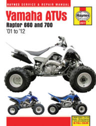 Title: Yamaha ATVs Raptor 660 and 700: '01 to '12, Author: Editors of Haynes Manuals