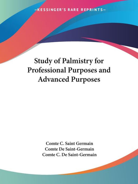 Study of Palmistry for Professional Purposes and Advanced Purposes
