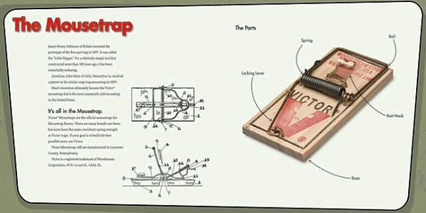 DOC FIZZIX's Mousetrap Powered Car Kit - The Basic Kit (Racer