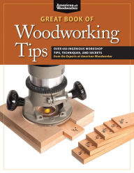Title: Great Book of Woodworking Tips: Over 650 Ingenious Workshop Tips, Techniques, and Secrets from the Experts at American Woodworker, Author: Randy Johnson