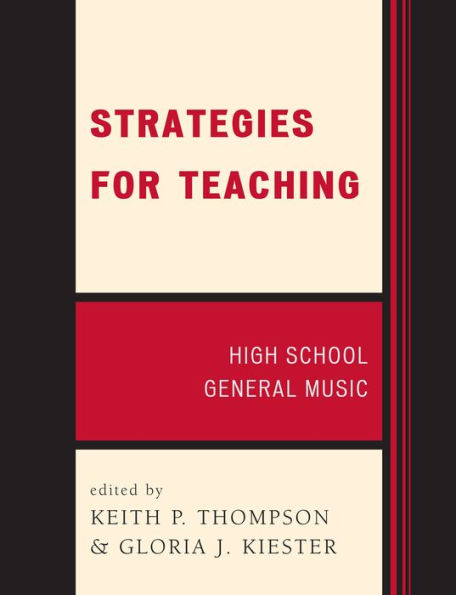 Strategies for Teaching: High School General Music / Edition 1