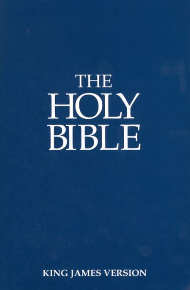 KJV Economy Bible (Softcover, Blue)
