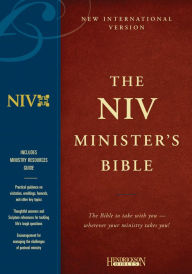 Download ebooks free text format NIV Minister's Bible: New International Version, Burgundy Genuine Leather (English literature)