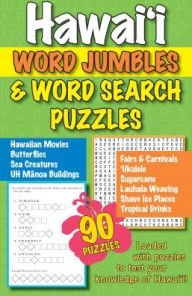 Title: Hawaii Word Jumbles & Word Search Puzzles, Author: Mutual Publishing Company