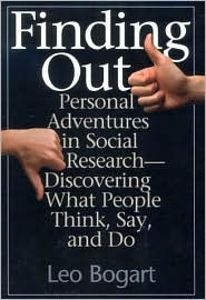 Title: Finding Out: Personal Adventures in Social Research, Discovering What People Think, Say and Do, Author: Madeline Spring