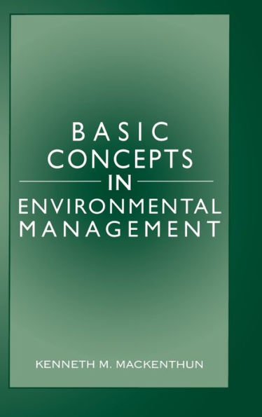 Basic Concepts in Environmental Management / Edition 1