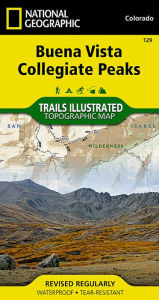 Title: Buena Vista, Collegiate Peaks, Author: National Geographic Maps